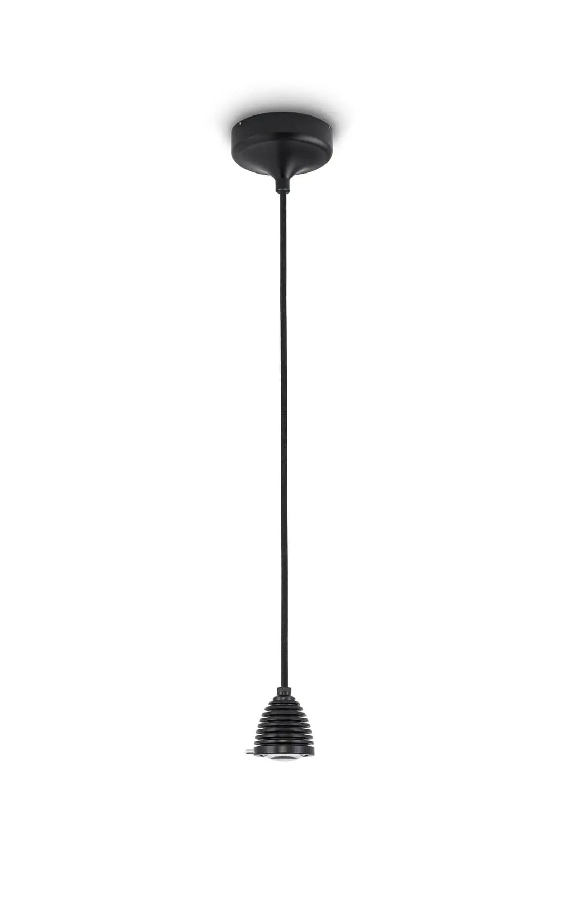Less´n´more ATHENE LED-Pendelleuchte, Kopf Schwarz, Dali A-WPL-D-KS 4251908543731