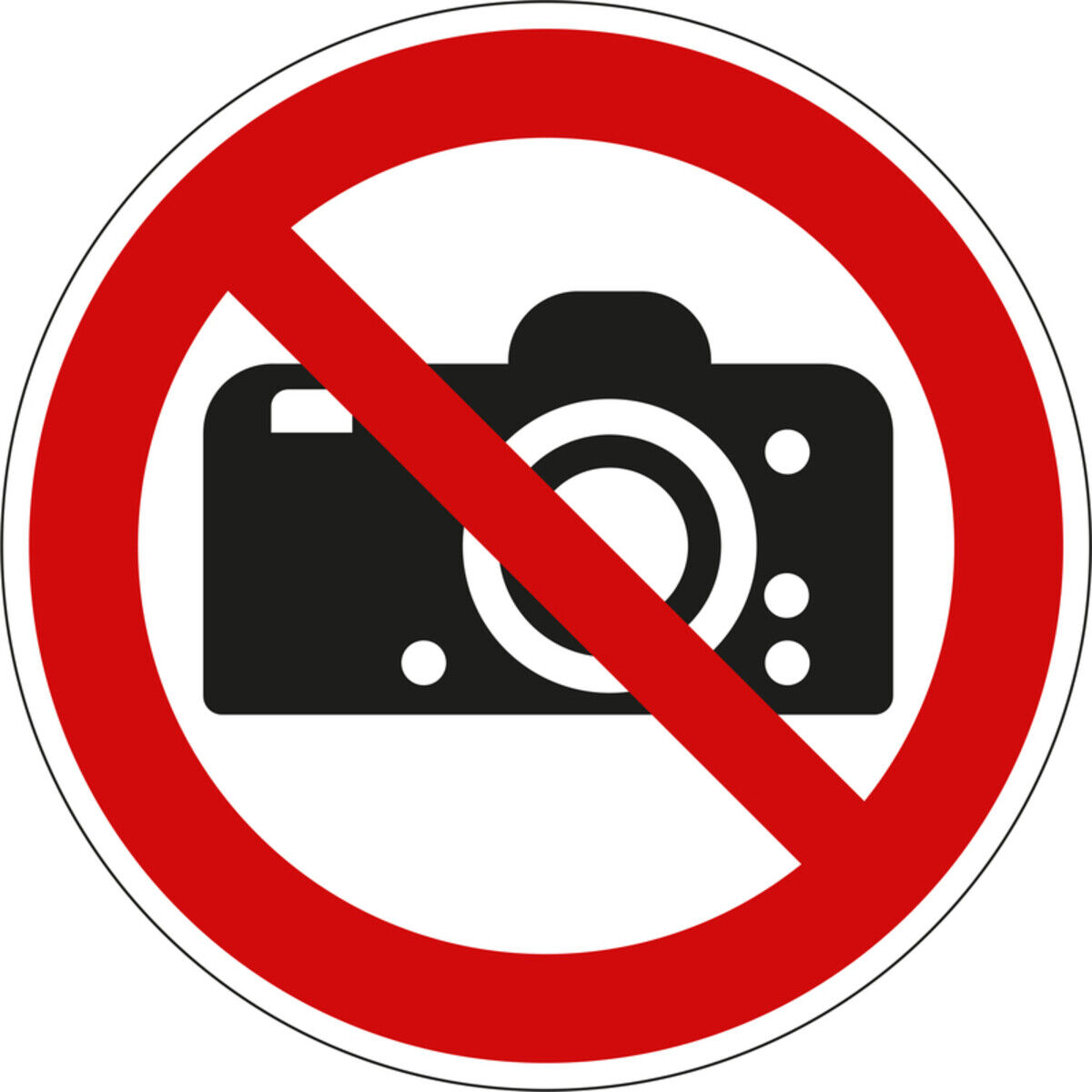 Eichner Verbotsschild Fotografieren verboten (9225-10040-010)