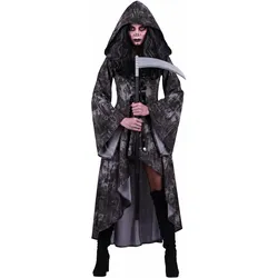Thetru Damen Kostüm Der Tod, schwarz (S)