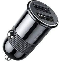 Joyroom Auto Ladegerät - Zigarettenanzünder USB-Ladegerät, Autoladeadapter 2x USB 3.1 A Anschluss, 15W