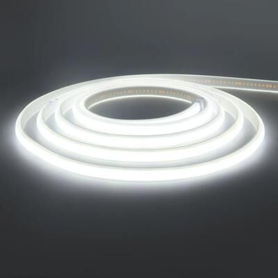 Uplift Picks 220V Waterproof COB LED Strip Flexible Neon Ribbon Light white 11m