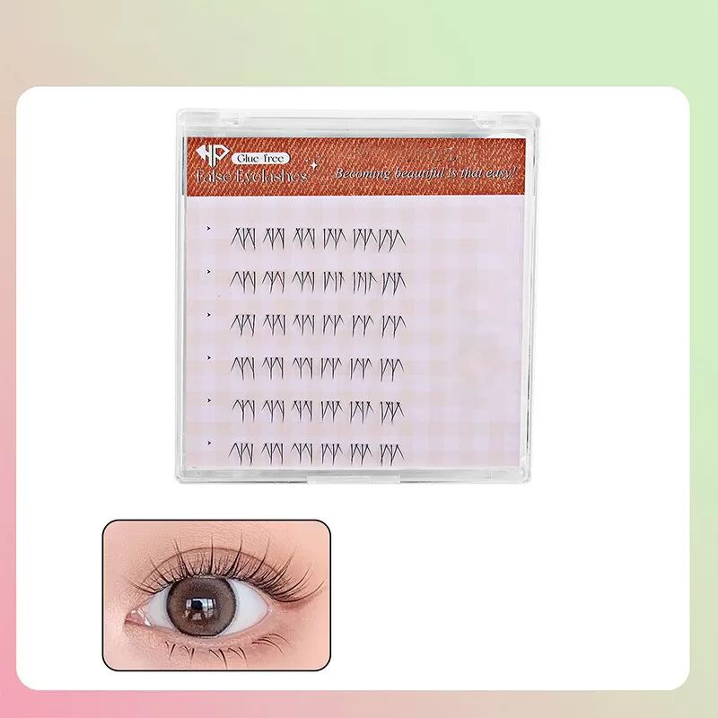 INF Faux Cils Inférieurs Sans Colle - Look Naturel, Facile à Appliquer