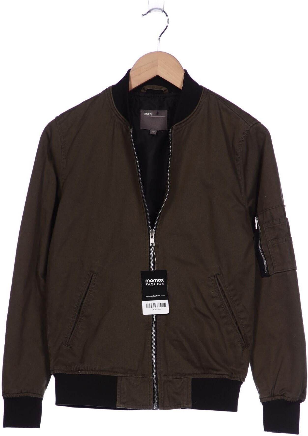 asos Damen Jacke, Grün, Gr. Xxs, kein / Etikett - Second Hand