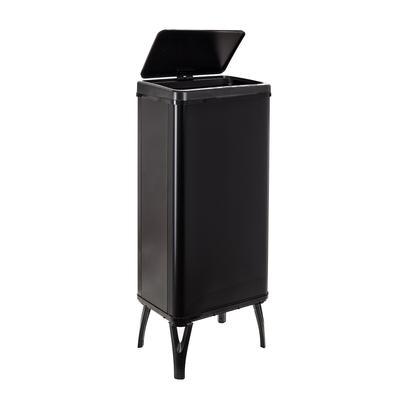 WellHome - Intelligenter Mülleimer 60L in Schwarz 35,5x26x95,5 cm – automatische/manuelle Öffnung