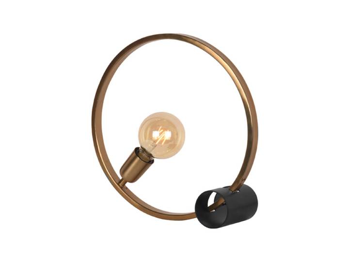 LABEL51 Tafellamp Ring - Antiek goud - Metaal - Tafellamp