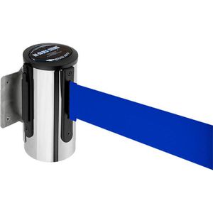 RS-GUIDESYSTEMS Personenleitsystem GLW 25, silber, aus Metall, Gurt: 4m in blau