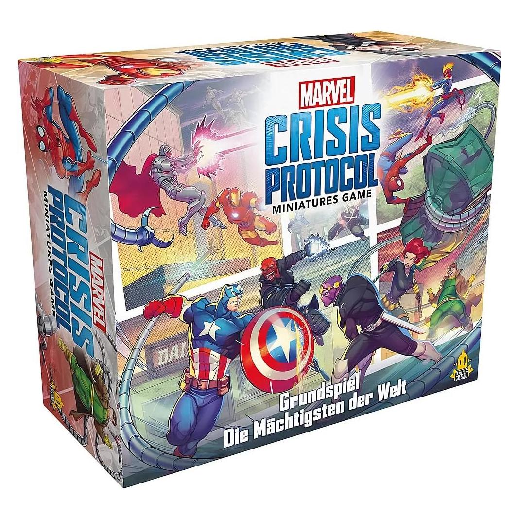 Atomic Mass Games AMGD2100 - Marvel: Crisis Protocol - Die Mächtigsten der Welt, Miniaturenspiel, für 2 Sp., ab 14 J. (Deutsch, 2 Spieler) (AMGD2100)