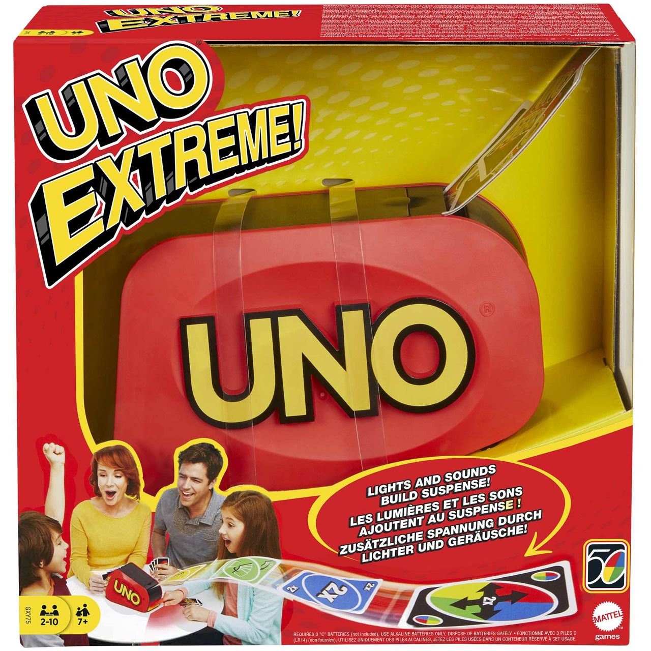 Mattel GAMES UNO Extreme Kartenspiel