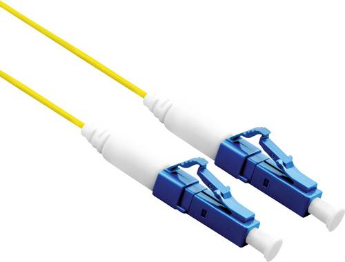 Roline 21.15.8846 Glasfaser LWL Anschlusskabel 7.00m Gelb [1x LC/UPC-Stecker - 1x LC/UPC-Stecker] 9/125 µ Singlemode