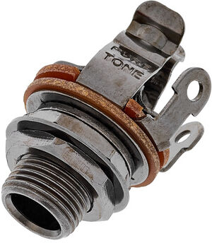 Pure Tone Mono Output Jack Black Schwarz