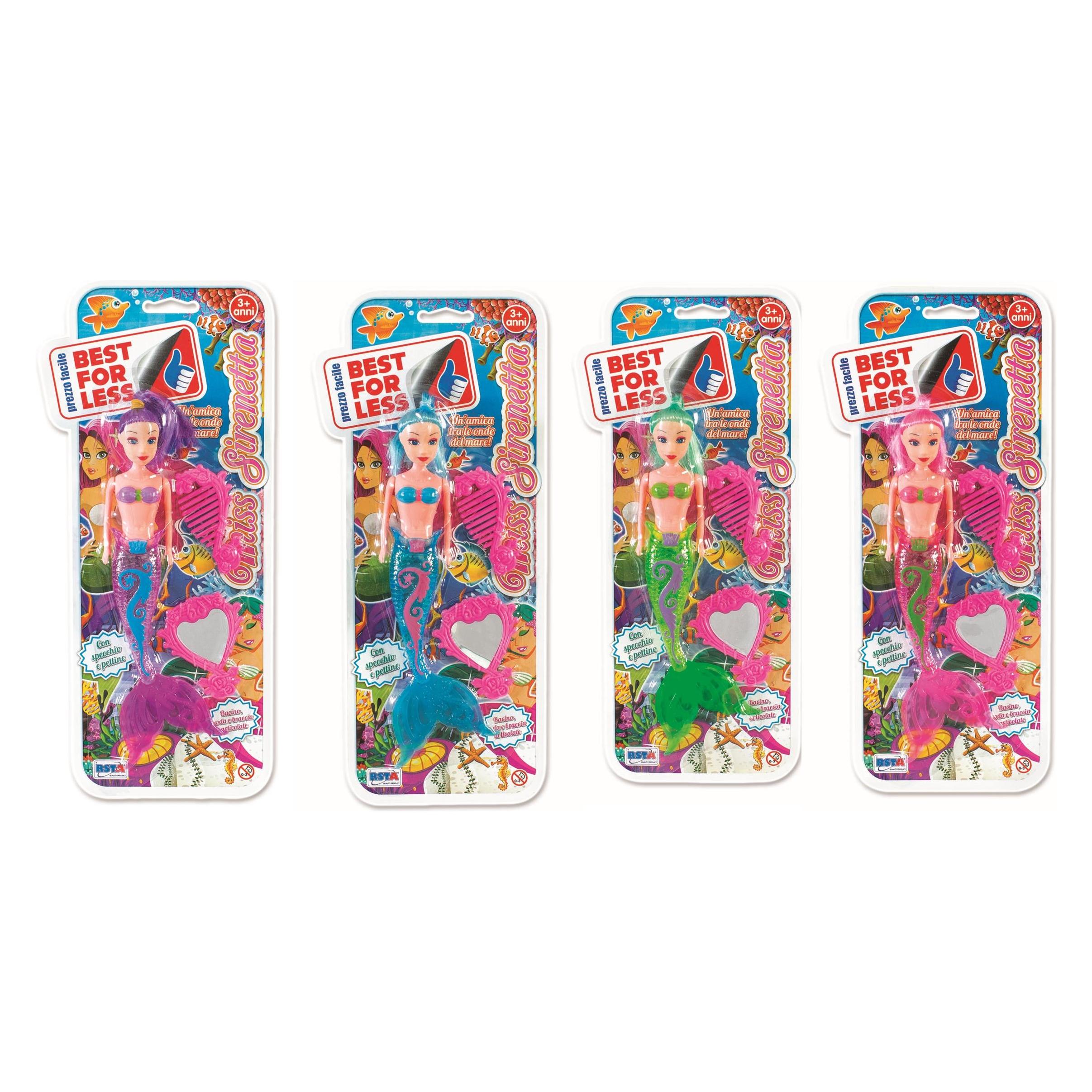 Rs Toys Bls Little Mermaid 22 cm 4 Ass.Ti (36932453)