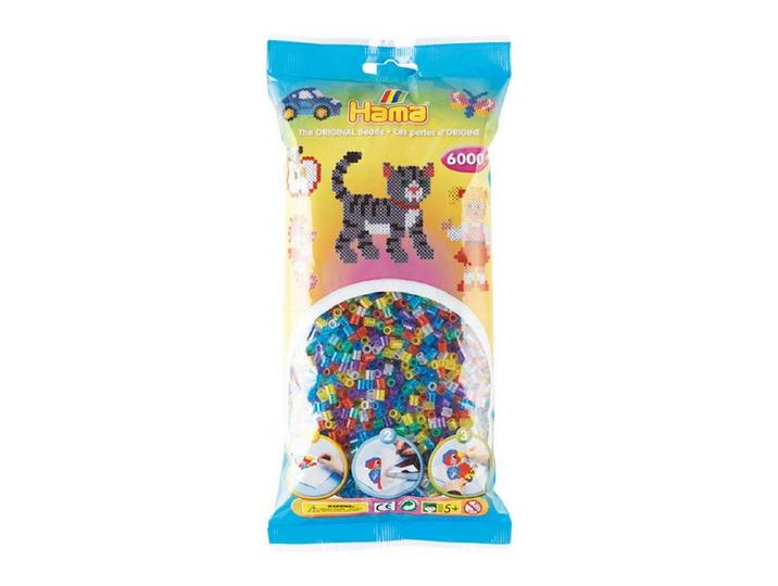 Hama Bügelperlen Glitter Mix 6000 Stück