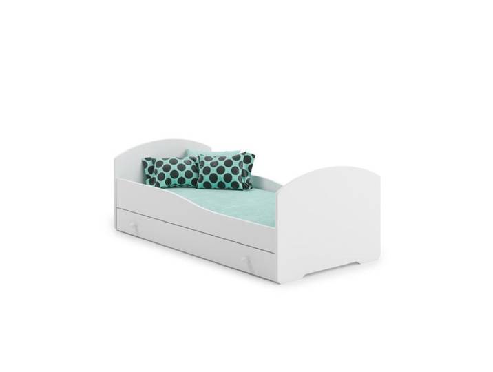 Lit enfant 160x80cm Luk + MATELAS+SOMMIER + TIROIR