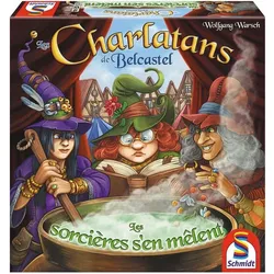 Schmidt Spiele Extension Charlatans, Les sorcières s?en mêlent (f) (Französisch, 2 - 5 Spieler)