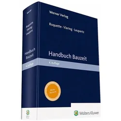 Handbuch Bauzeit, Fachbücher von Andreas J. Roquette, Stefan Leupertz, Markus Viering