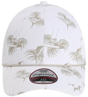 Imperial 5058 The Outtasite Cap in Offshore White size Adjustable   Polyester