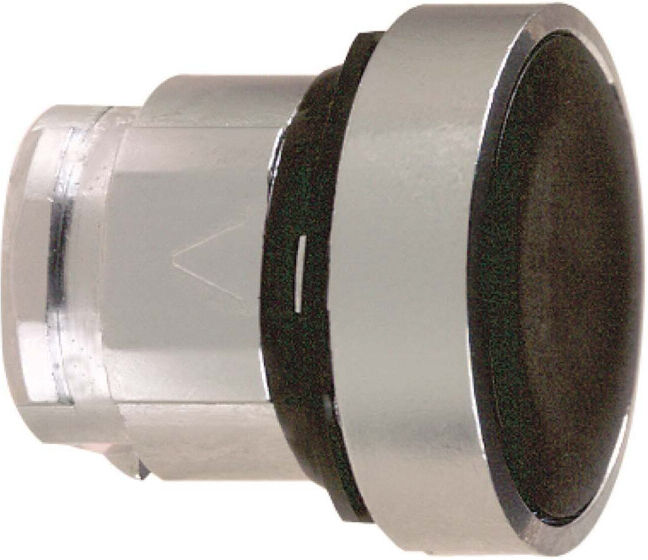 Schneider Electric Bouton-poussoir plat, noir ZB4BA2 (ZB4BA2)