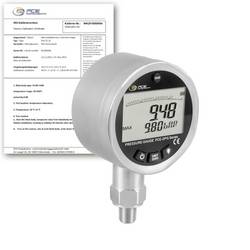 PCE Instruments PCE-DPG 10-ICA Druck-Messgerät kalibriert (ISO) Gase 0 - 10 bar
