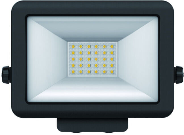 Theben Projecteur LED pour montage mural 20 Watt, noir theLeda B20L BK (1020684)