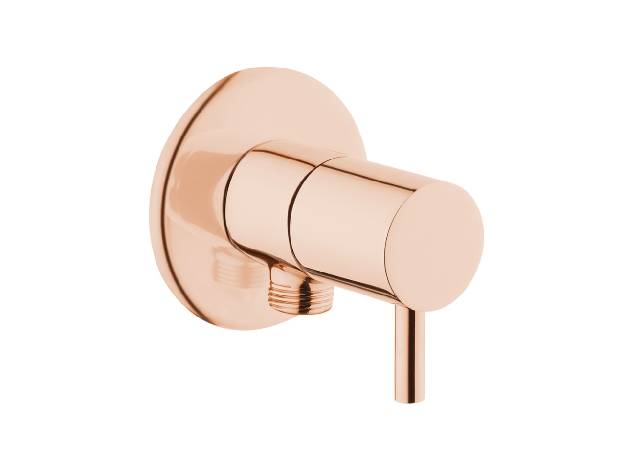 VitrA Zubehör Eckventil mit Abgang G 1/2"" Fertigmontageset Kupfer Soft,A4521429 A4521429