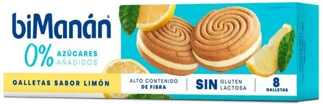 BIMANÁN Galletas Limon Sin Azucar