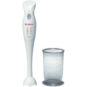 Bosch Stabmixer MSM6B150, 300 Watt, 1 Geschwindigkeitsstufe, weiß, Kunststoff