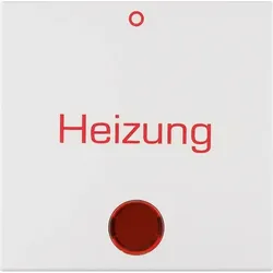 Berker Wippe mit Linse Heizung pws/matt 16218909