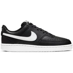 NIKE Damen Freizeitschuhe WMNS COURT VISION LOW, Größe 38 1⁄2 in Schwarz Schwarz