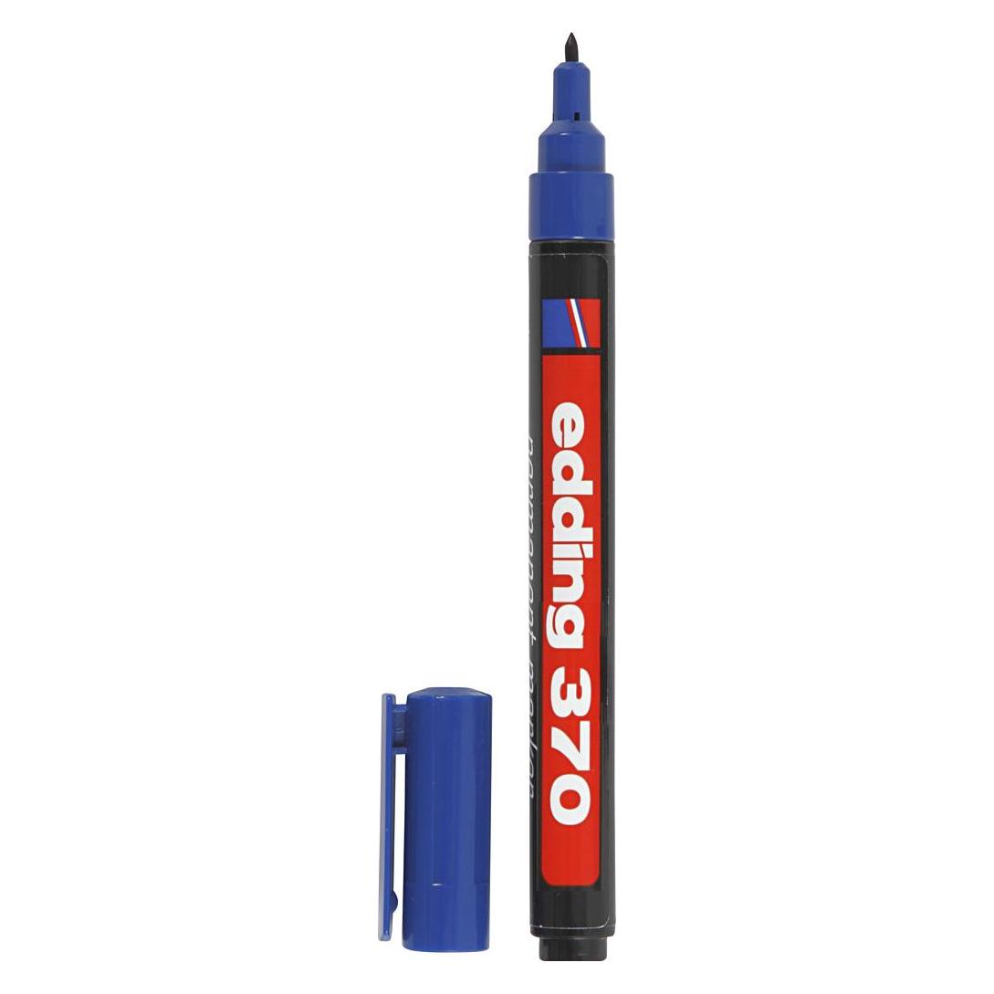 Edding Permanentmarker 370 1mm blau (1x) (4-370003)