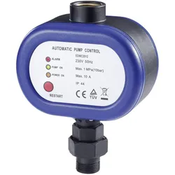 Renkforce Elektronischer Druckschalter Schwarz, Blau, Schalter + Taster, Schwarz, Blau
