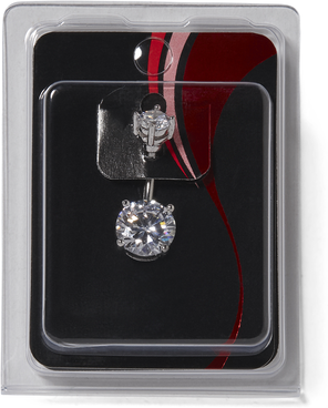 Pacific Piercing Supply Stainless Steel 14G Navel Dangle