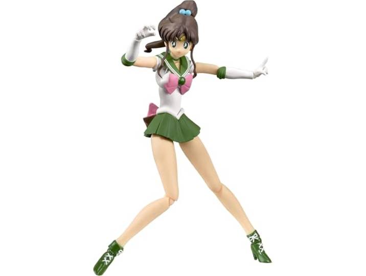 Bandai Tamashii Nations S.H. Figuarts Pretty Guardian Sailor Moon Sailor Jupiter Actiefiguur, meerkleurig, standaard