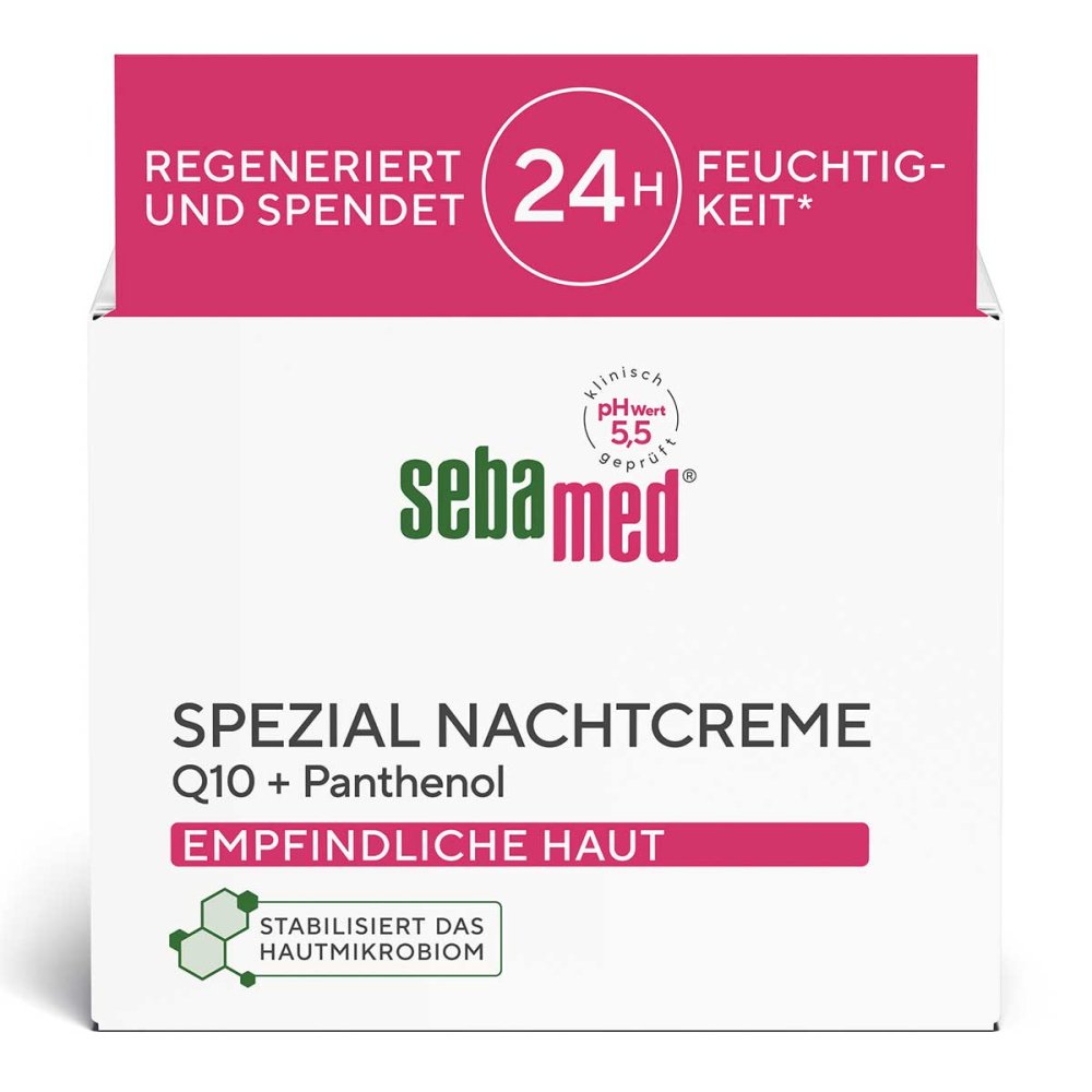 Sebapharma GmbH & Co.KG Sebamed Spezial Nachtcreme Q10 und Panthenol 01991719