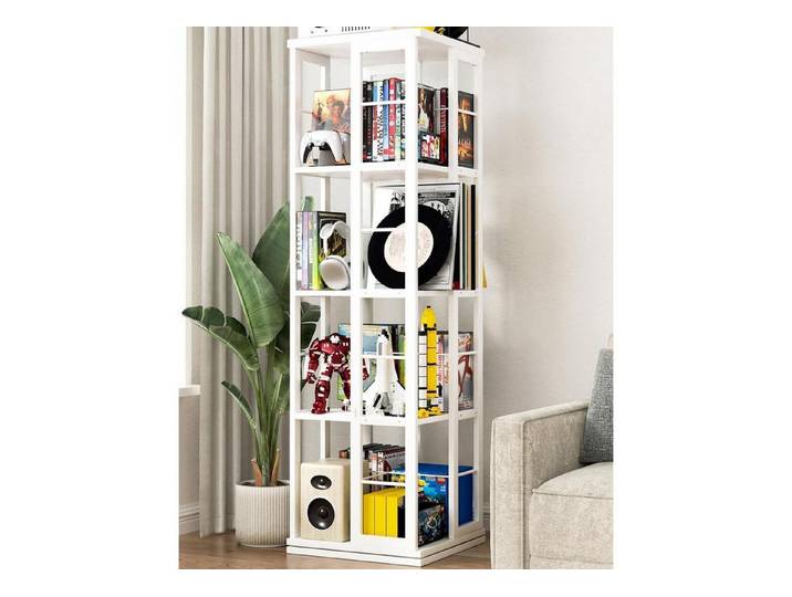 LuxusKollektion Eckregal Drehbares Eckregal Holz 40x40x137cm