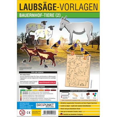Laubsägevorlage Bauernhof-Tiere (2), Nonbook von , Schulze Media