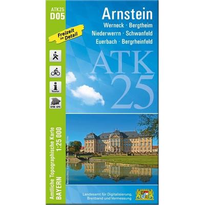 ATK25-D05 Arnstein (Amtliche Topographische Karte 1:25000), Sonstige von , Landesamt für Digitalisierung, Breitband und Vermessung, Bayern,