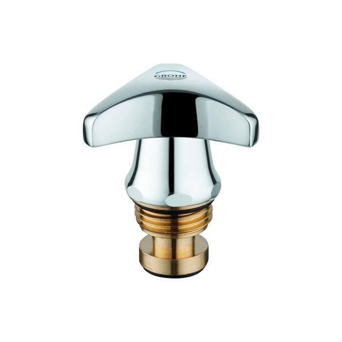 Grohe Trecorn-Oberteil chrom, 1/2", Markierung blau