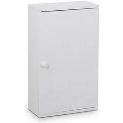 Relaxdays, Badezimmerschrank, Hängender Badschrank mit Tür (30 x 15.50 x 50 cm)