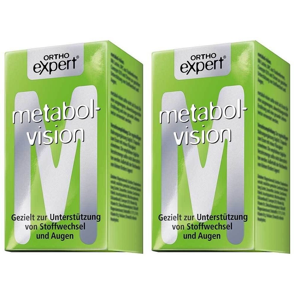 Metabol vision Orthoexpert Kapseln 2x 2x60 St