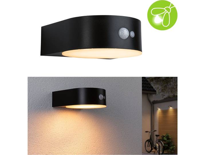Paulmann Solar LED Außenwandleuchte Eileen insektenfreundlich