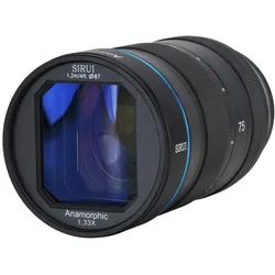 Sirui 75mm 1:1.8 Anamorphic 1.33x S35 Canon RF (Neuheit) (Canon RF), Objektiv, Schwarz