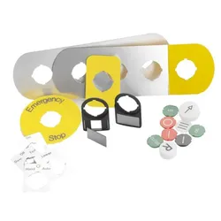 ABB Legend plate for potentiometer, 29,6x44, SK615562-87 Beschriftungsschild Poti, Symbol