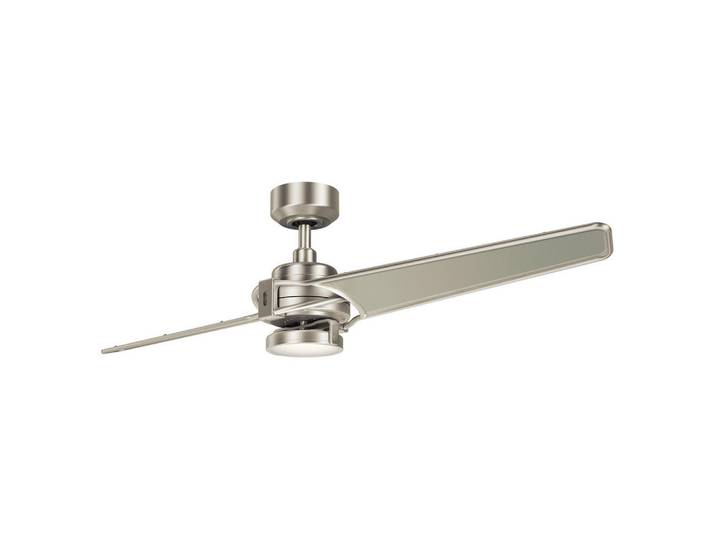 Elstead Lighting Deckenventilator, Metall, 35 cm, RoHS, Fernbedienung, Sommerbetrieb, Winterbetrieb, Lampen & Leuchten, Innenbeleuchtung, Deckenlampe, Deckenlampen