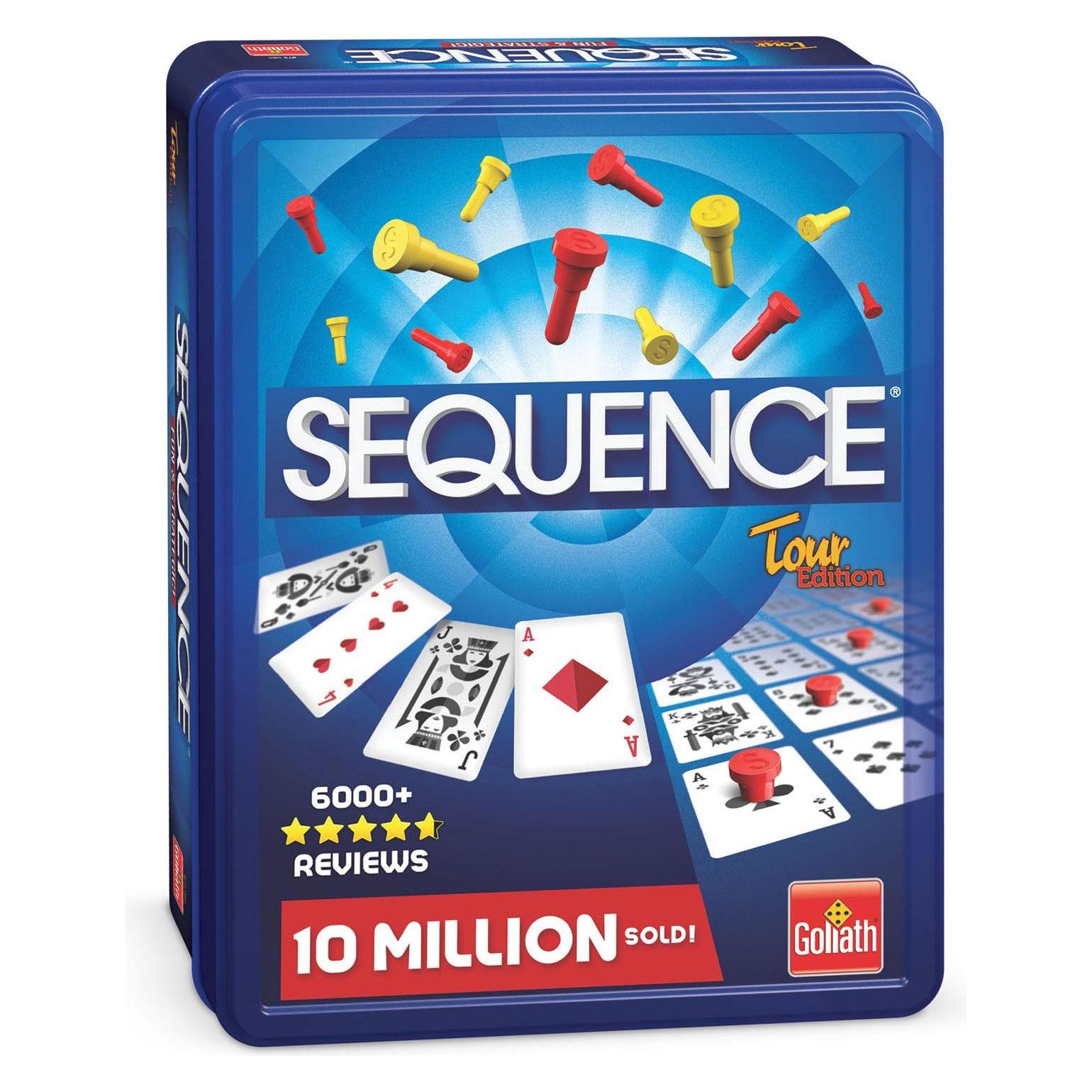 Goliath Toys Sequence Tour Edition (Englisch, 2 - 4 Spieler) (375050.212)