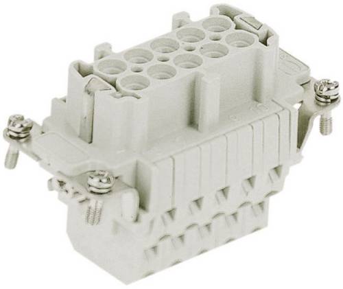 HARTING 09330102772 Buchseneinsatz Han E 10 + PE Käfigzugfeder 1 St.
