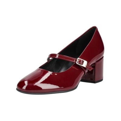 Pumps HÖGL "Högl Pumps Leder", Damen, Gr. 39, rot (rot lack), Leder, Schuhe Pumps