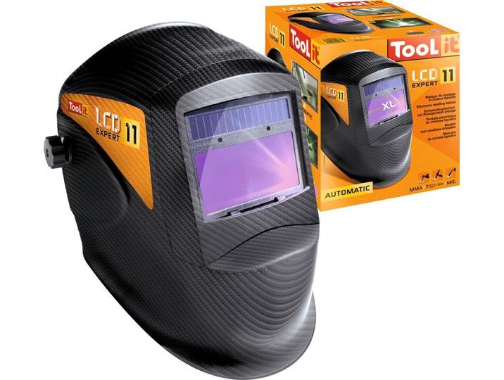 GYS LCD Expert 11 - Lashelm - Automatisch verdonkerend - Zwart
