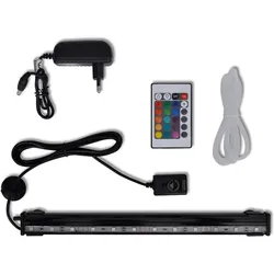vidaXL Led Aquarium Unterwasser-Leuchte Bubble Lampe Rgb 32 Cm (LED, 3.90 W), Aquariumbeleuchtung