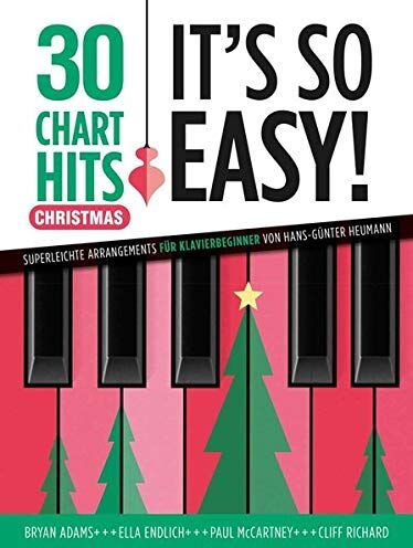 Heumann - 30 Chart-Hits - It's so easy! Christmas: Superleichte Arrangements für Klavierbeginner: Superleichte Arrangements für Klavierbeginner von Hans-Günter Heumann - Preis vom 19.10.2026 19:33:35 h