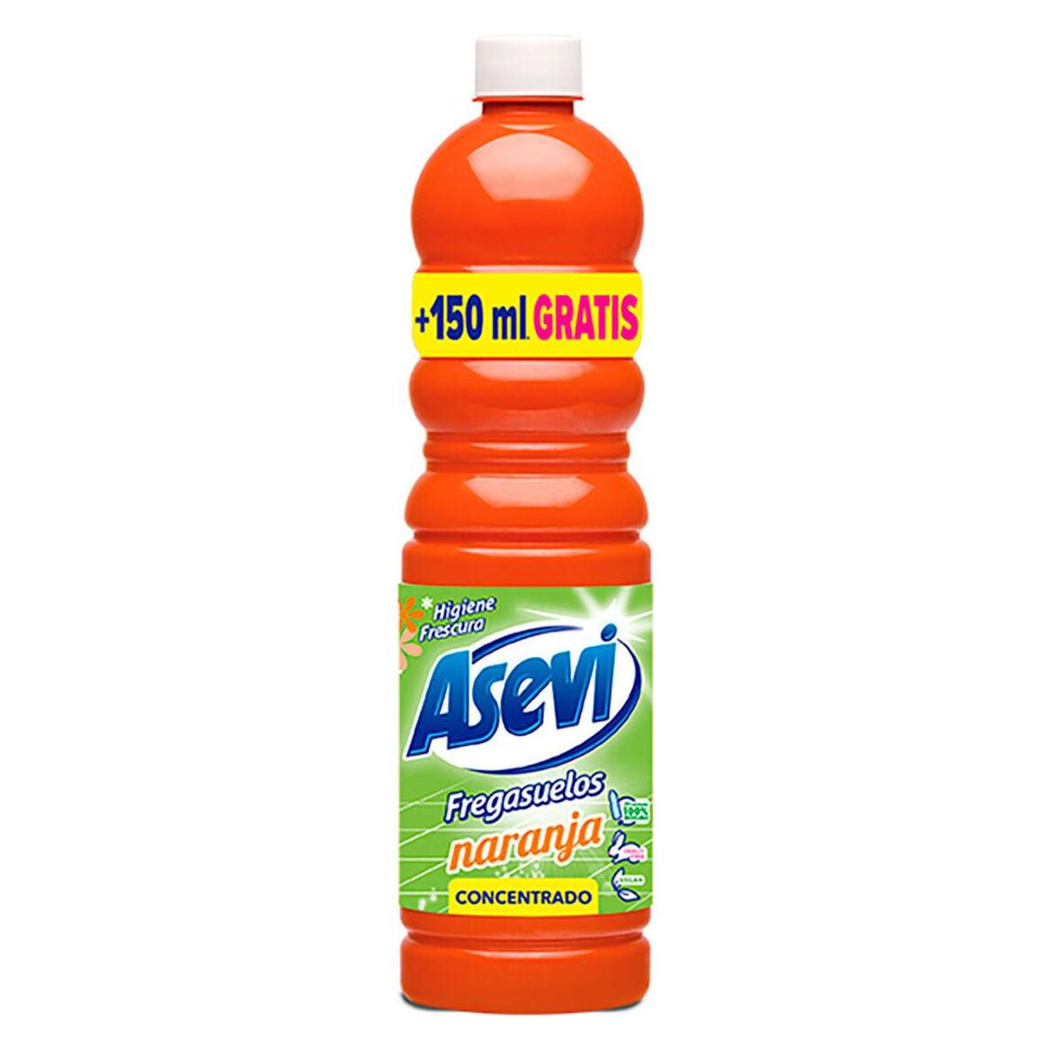 Asevi Orange Floor Cleaner 1 Liter + 150ml - Pack of 2 (1150 ml) (56416634)